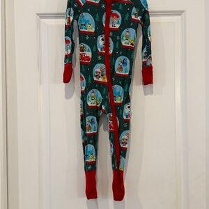 Little Sleepies Zippy in Disney Pixar Snowglobe Print